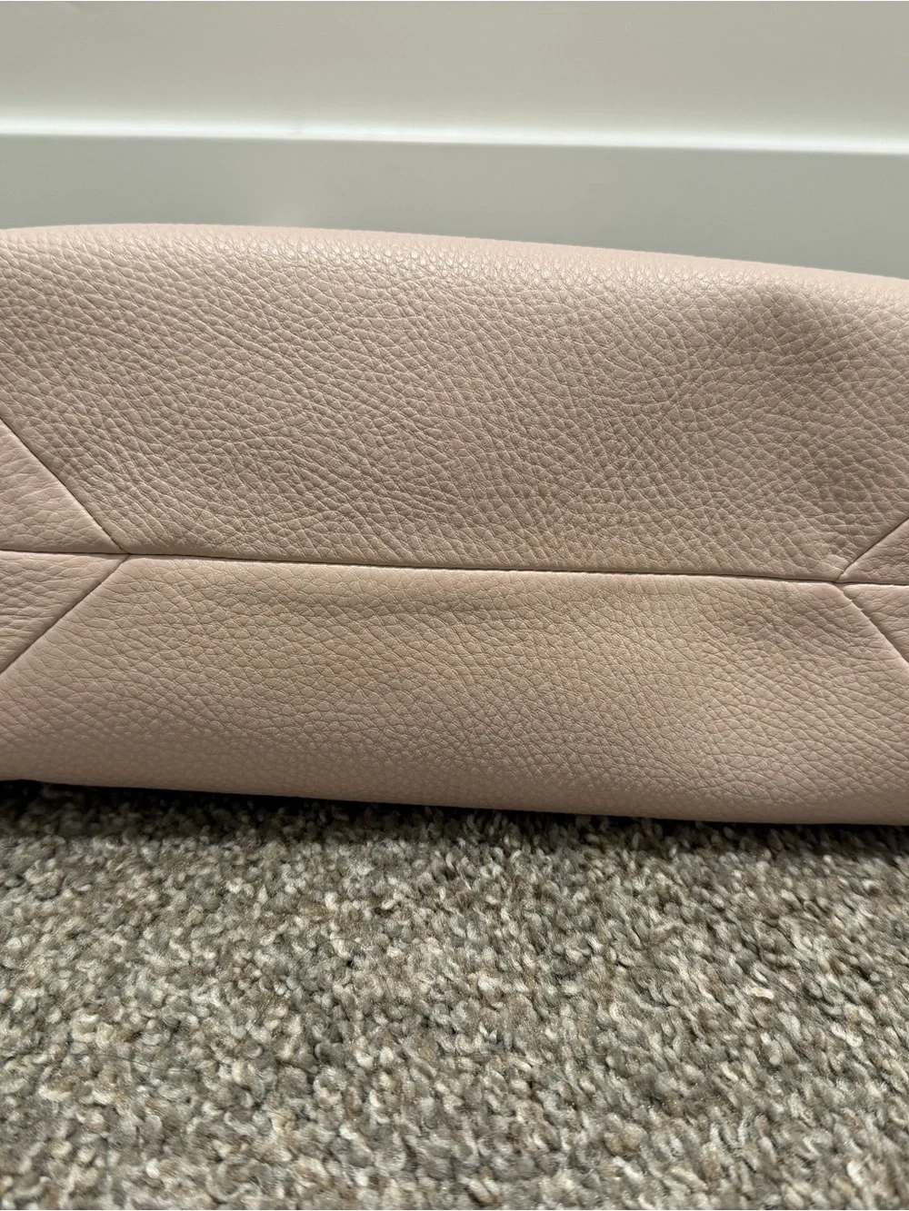 Michael Kors Light Pink Leather Backpack and Tote Set